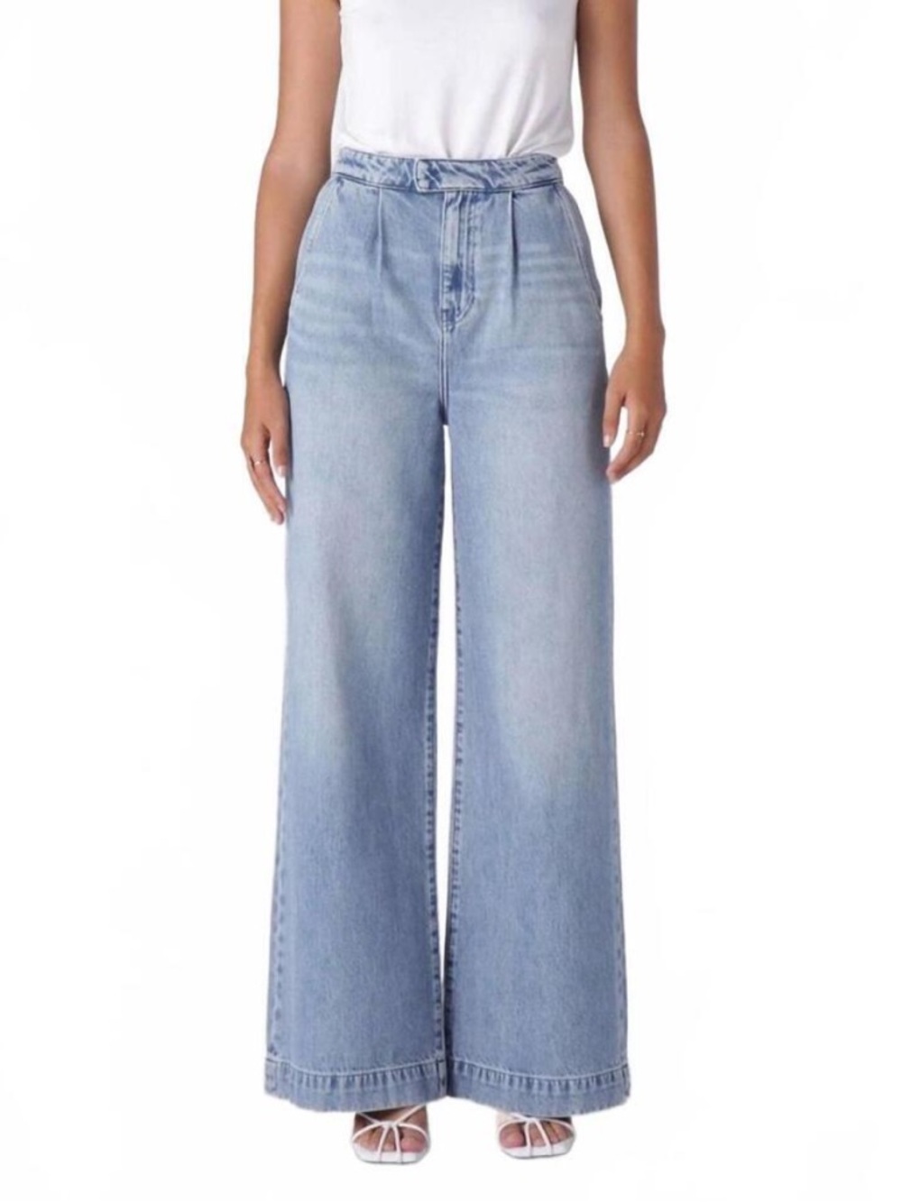 New Triarchy Wide Leg Denim Trousers - 25